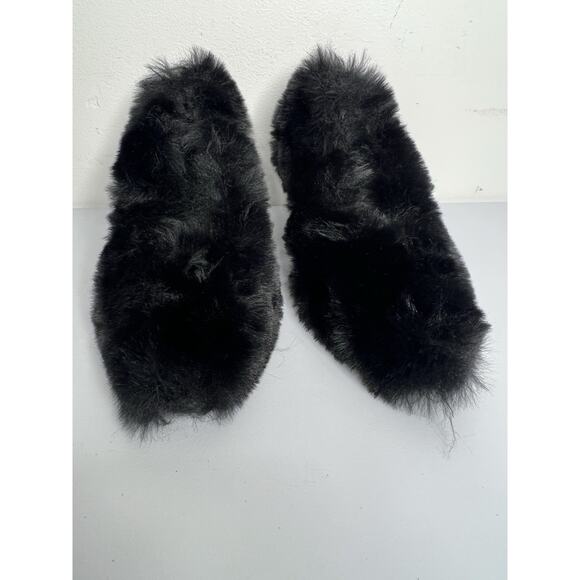 Jeffrey Campbell Black Faux Fur Fluff Pump Heels Women’s Size 6 NWOB - Picture 3 of 8